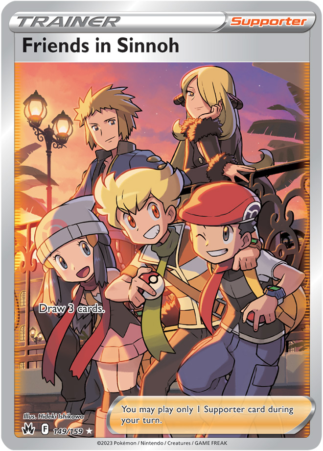 Friends in SInnoh Full Art Trainer