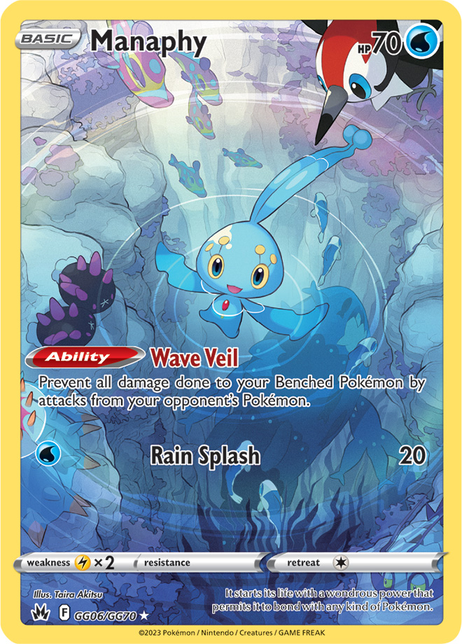 Manaphy AR Pokemon Card